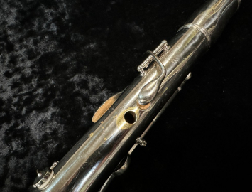 Photo Very Early Vintage C.G. Metal Double Wall Clarinet, High Pitch - Serial #1766 - 1895